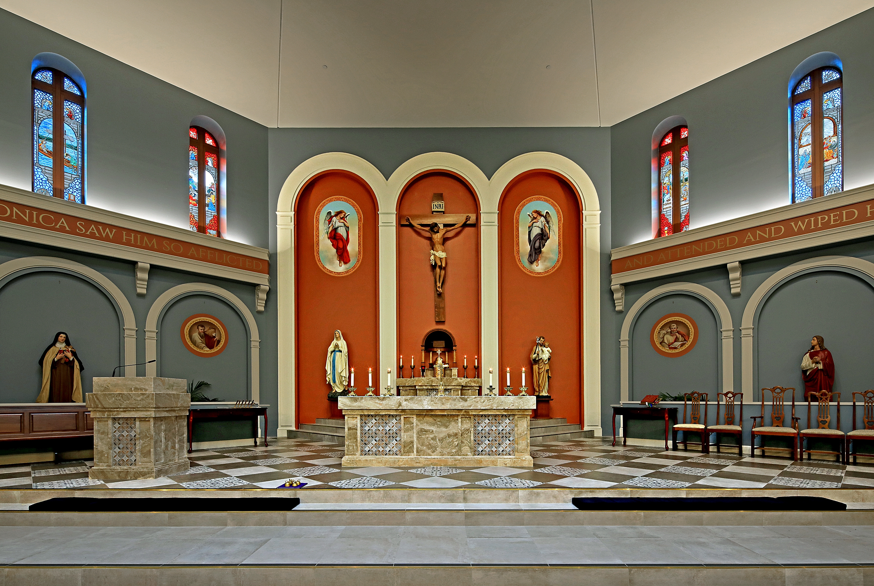 St. Veronica Catholic Church Sanctuary Renovation - RWMurray.com